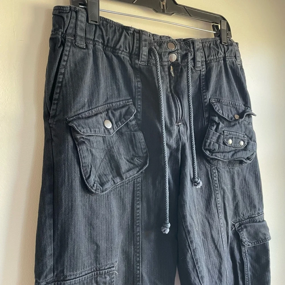 Free People Tahiti Cargo Pants Size M - Picture 3 of 9